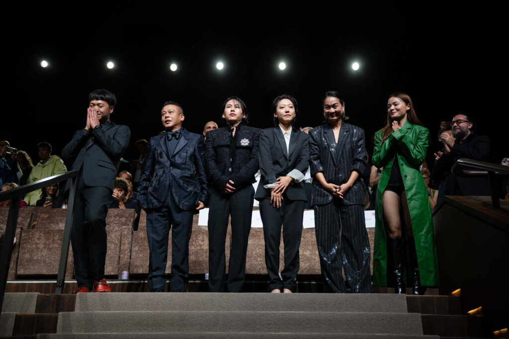 Equipe du film Strager Eyes à Venise