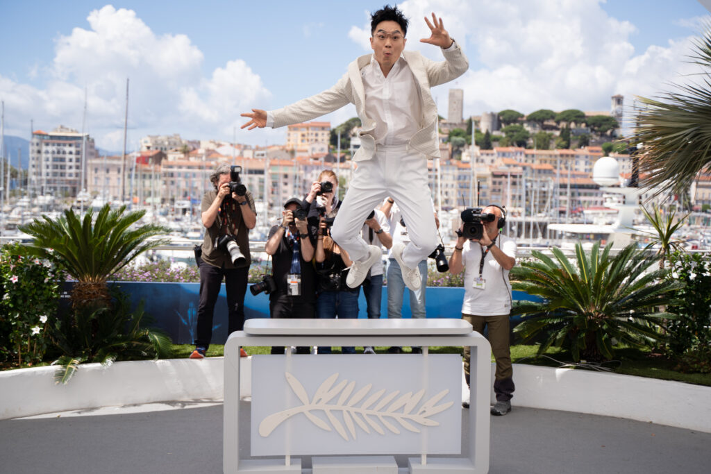 Da Peng, acteur chinois au Festival de Cannes 2025